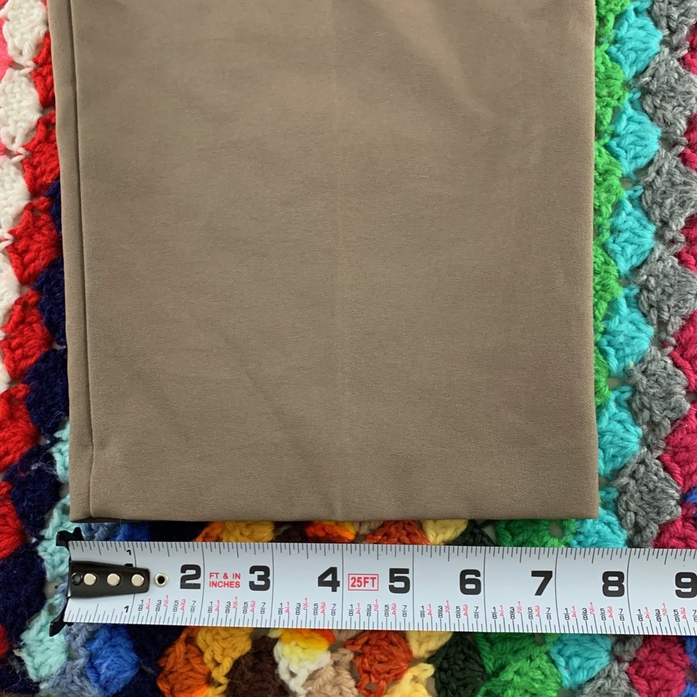 Vintage 90s Union Made Alia Canada Pocket Taupe Elastic High Waist Trous… - Picture 9 of 14